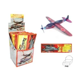 Avion Styro 20 cm 12 Modèles Différentes Décoration et Jouet