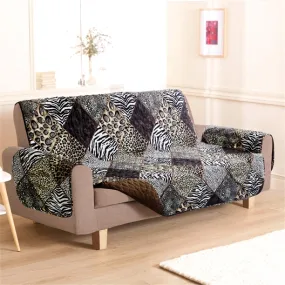 Couvre-fauteuil/sofa réversible